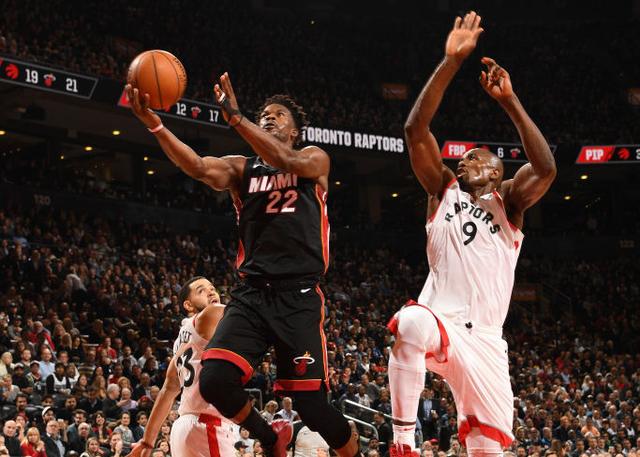  巴特勒三双热火力克凯尔特人  